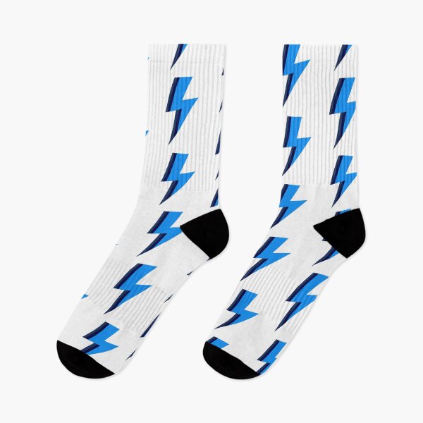 Item preview, Blue Stripe Lightning Bolt  designed and sold by OneThreeSix.