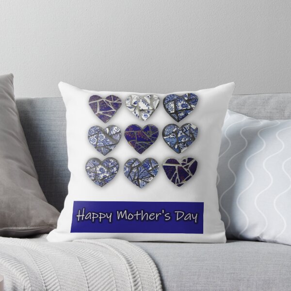 Item preview, Happy Mother's Day 9 Mini Hearts Mosaic designed and sold by joannaydesigns.