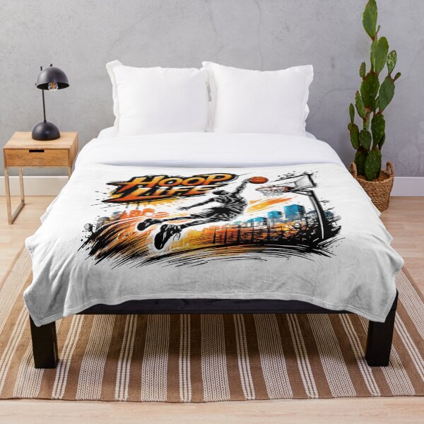 Artikelvorschau, HOOP LIFE – Street Basketball Jump Shot Urban Art T-Shirt entworfen und verkauft von RMTrendy.