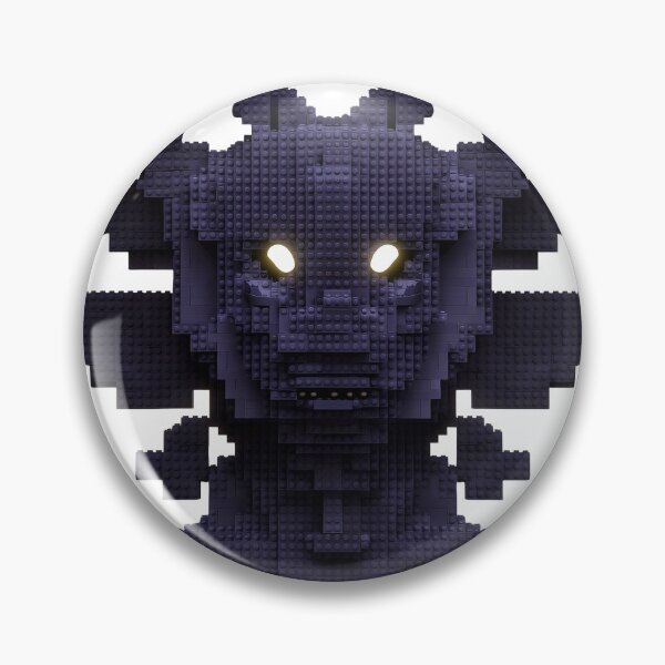 Item preview, Black Blocky Monster Creature designed and sold by Flex Brix.
