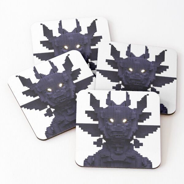 Item preview, Black Blocky Monster Creature designed and sold by Flex Brix.