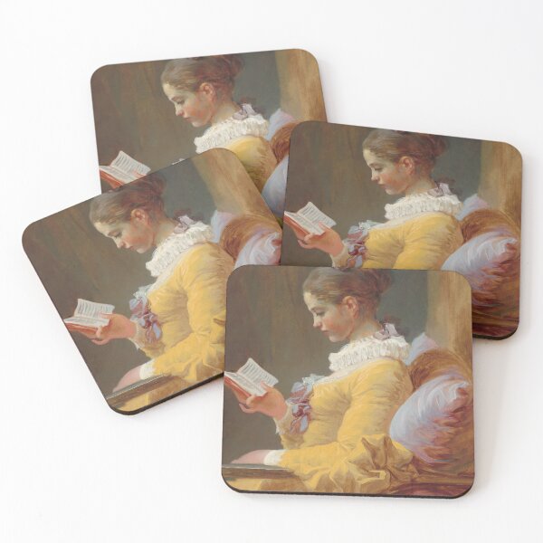 Item preview, The Reader- Jean-Honoré Fragonard designed and sold by BestPaintings.