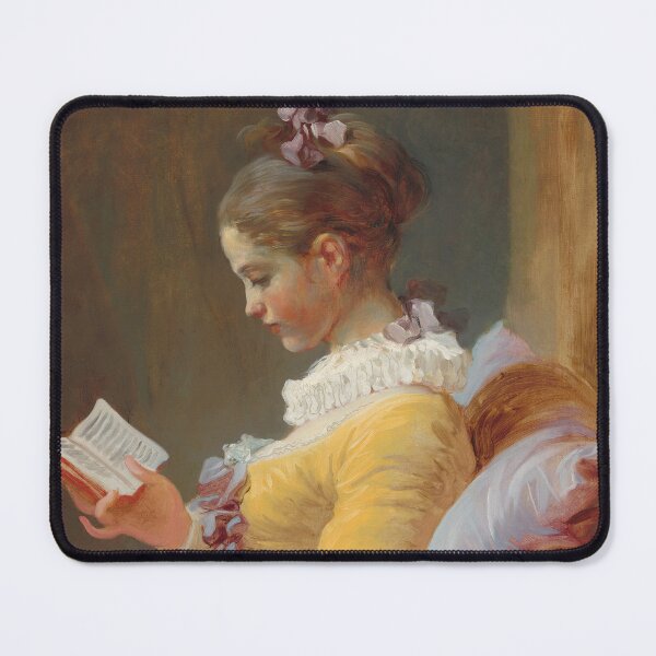 Item preview, The Reader- Jean-Honoré Fragonard designed and sold by BestPaintings.
