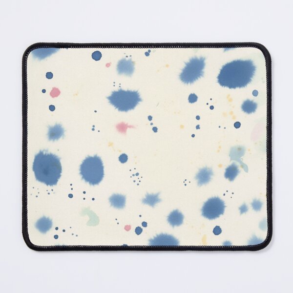 Item preview, Cloudy Abstract Indigo Blue Spots designed and sold by trajeado14.