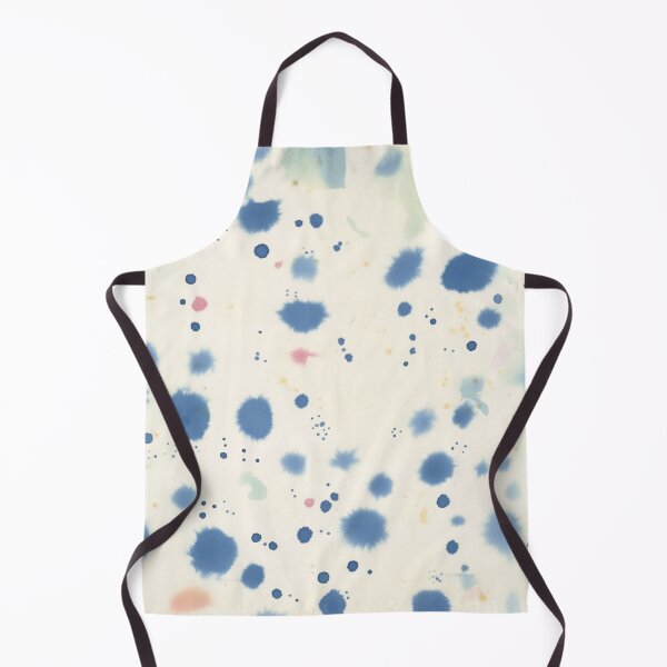Item preview, Cloudy Abstract Indigo Blue Spots designed and sold by trajeado14.