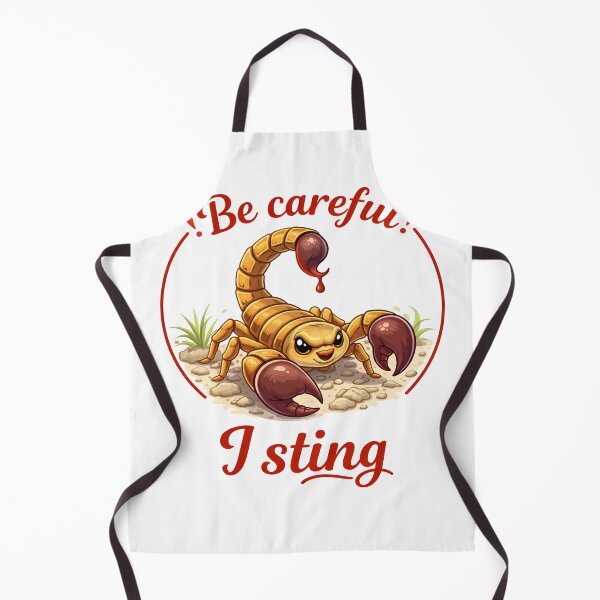Item preview, Be Careful I Sting Cute Scorpion | Funny Kawaii Desert Animal Design designed and sold by VoidBloom Studio.