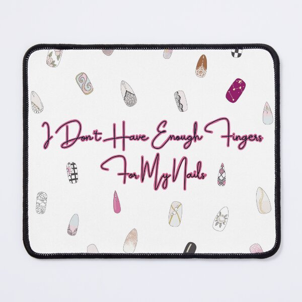 Item preview, Cute Nail Art "Not Enough Fingers" designed and sold by VikstraG.