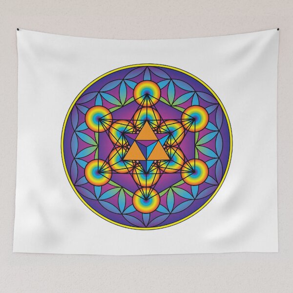 Item preview, Merkaba with Metatron’s Cube  designed and sold by GalacticMantra.