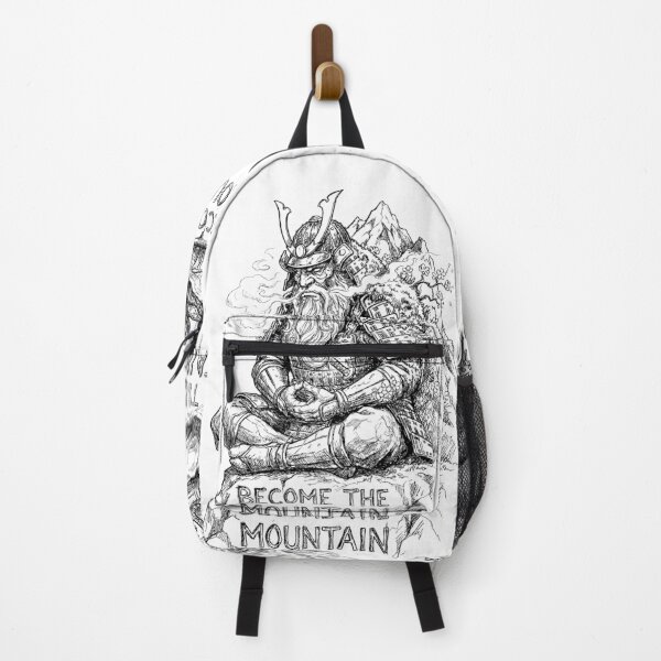 Item preview, The Mountain's Whisper - Japanese Oni Warrior designed and sold by bapupa.