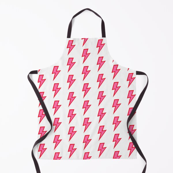 Item preview, Pink Lightning Bolt with Red Outline  designed and sold by OneThreeSix.