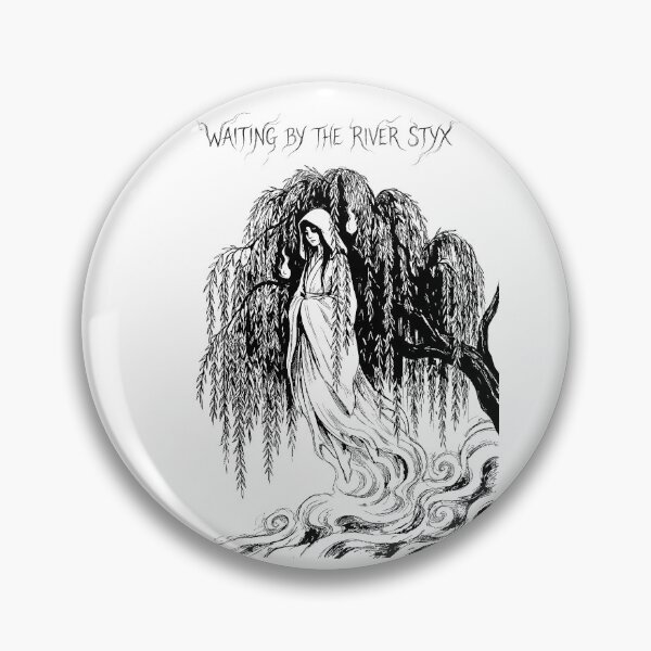 Item preview, Spirit of the Weeping Willow - Japanese Yurei Ghost designed and sold by bapupa.