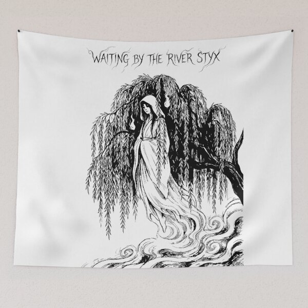 Item preview, Spirit of the Weeping Willow - Japanese Yurei Ghost designed and sold by bapupa.