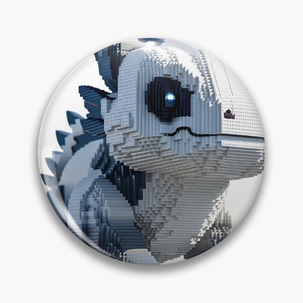 Item preview, Cute Blocky Dragon Creature designed and sold by Flex Brix.