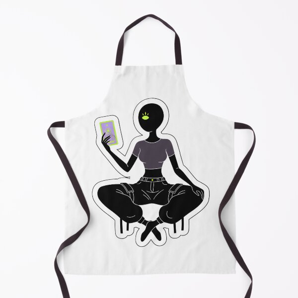 Item preview, Sexy Cyber Goth Tarot Oracle Minimalist Aesthetic Dark Techwear Stickman designed and sold by StickyGuys.