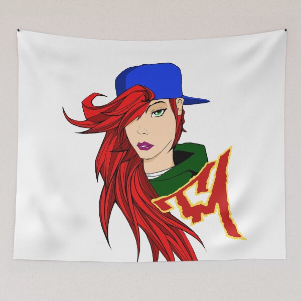 Item preview, Street girl designed and sold by total meltdown art.