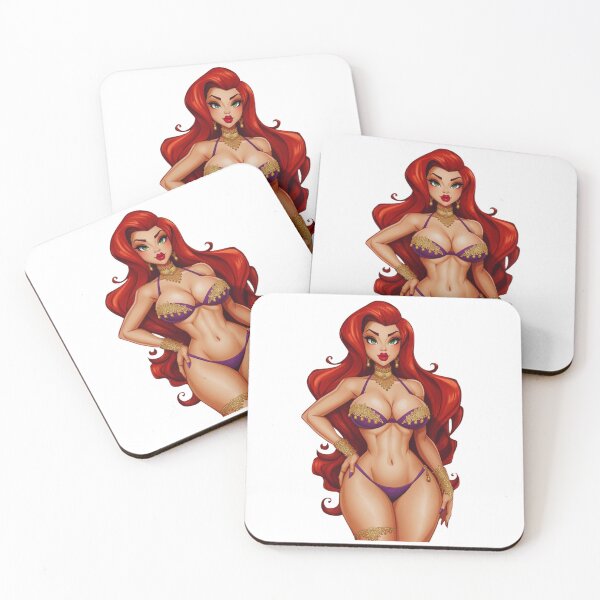 Item preview, Beautiful Woman in Purple Bikini Art designed and sold by AnimeCraftLab.