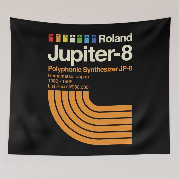 Item preview, Jupiter 8 Horizontal designed and sold by RevaRoYstore.