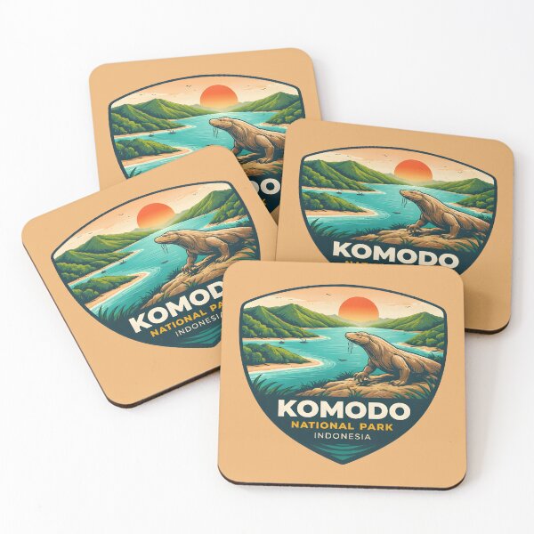 Item preview, Komodo National Park, Indonesia | Iconic Trails & Peaks Series designed and sold by WanderUpNorth.