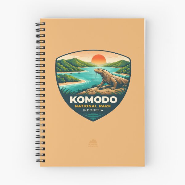 Item preview, Komodo National Park, Indonesia | Iconic Trails & Peaks Series designed and sold by WanderUpNorth.