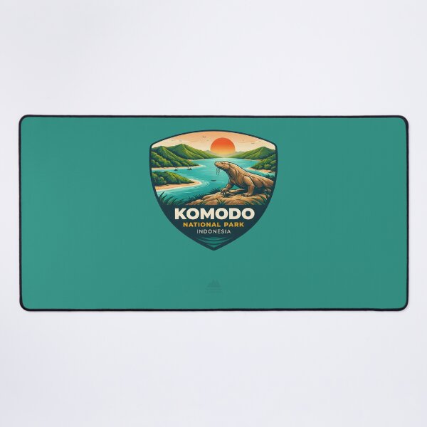 Item preview, Komodo National Park, Indonesia | Iconic Trails & Peaks Series designed and sold by WanderUpNorth.