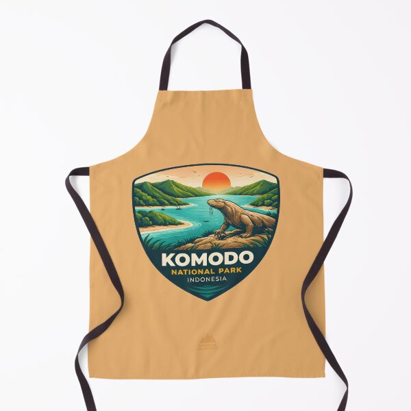 Item preview, Komodo National Park, Indonesia | Iconic Trails & Peaks Series designed and sold by WanderUpNorth.