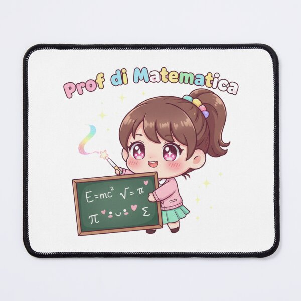 Item preview, Kawaii Prof Matematica Italiana Sticker Carino designed and sold by OrikuStudio.