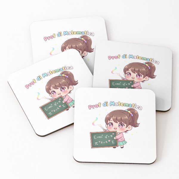 Item preview, Kawaii Prof Matematica Italiana Sticker Carino designed and sold by OrikuStudio.