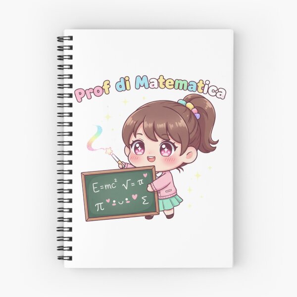 Item preview, Kawaii Prof Matematica Italiana Sticker Carino designed and sold by OrikuStudio.