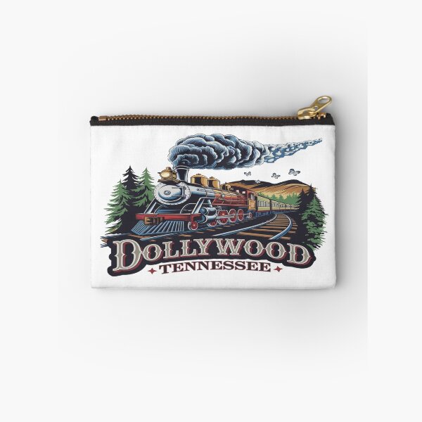 Item preview, Dollywood Tennessee Vintage Steam Train | Retro Railroad Travel Art designed and sold by Globalcitytees.