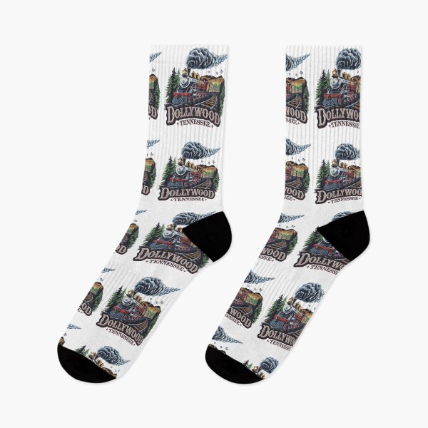 Item preview, Dollywood Tennessee Vintage Steam Train | Retro Railroad Travel Art designed and sold by Globalcitytees.
