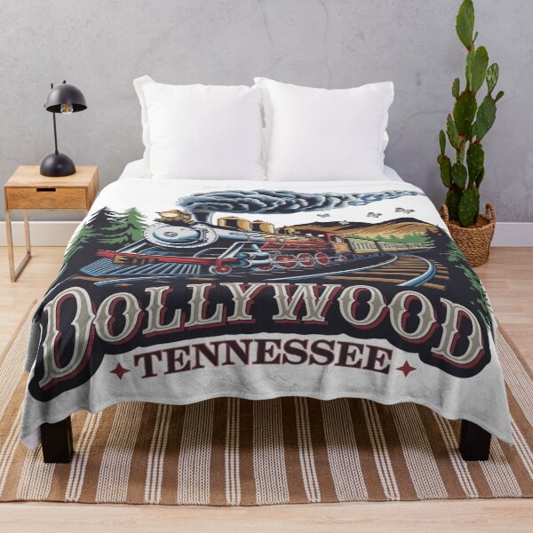 Item preview, Dollywood Tennessee Vintage Steam Train | Retro Railroad Travel Art designed and sold by Globalcitytees.