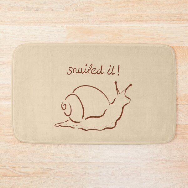 Item preview, Snailed it! - brown designed and sold by Feldymerch.
