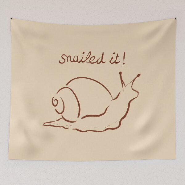 Item preview, Snailed it! - brown designed and sold by Feldymerch.