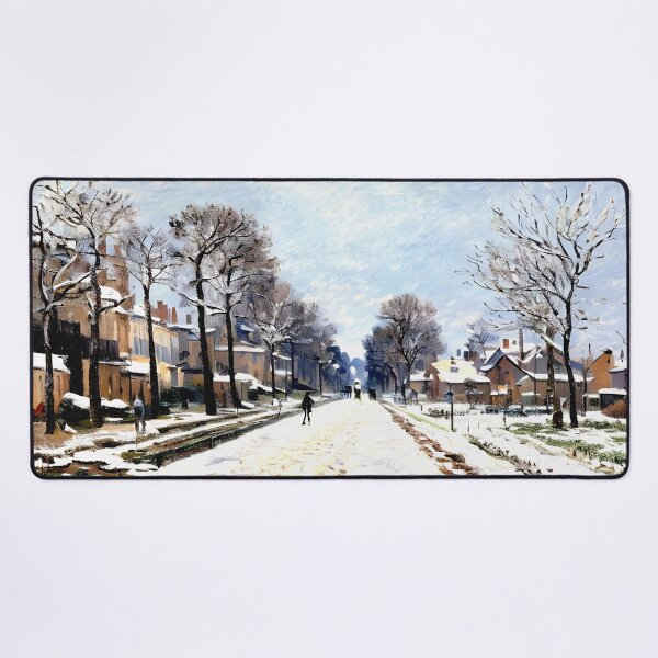 Item preview, Snow Effect, The Road to Louveciennes - Winter's Journey designed and sold by artdesignsnow.