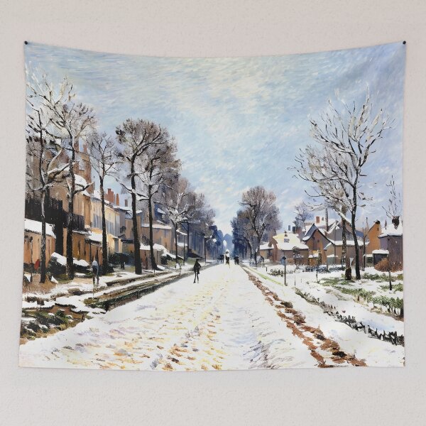 Item preview, Snow Effect, The Road to Louveciennes - Winter's Journey designed and sold by artdesignsnow.