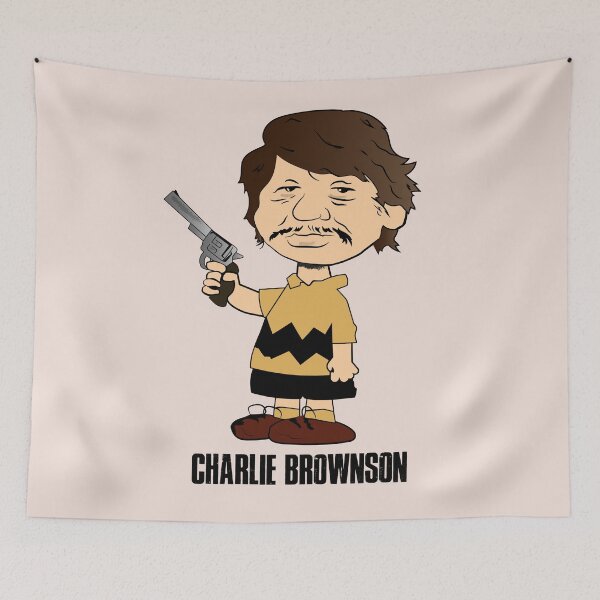 Artikelvorschau, Charles Bronson Cartoon entworfen und verkauft von FULLER FACTORY.