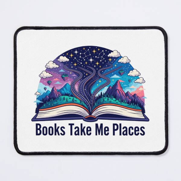 Item preview, Book Take Me Places For Book Lover  designed and sold by Thread&Fable.