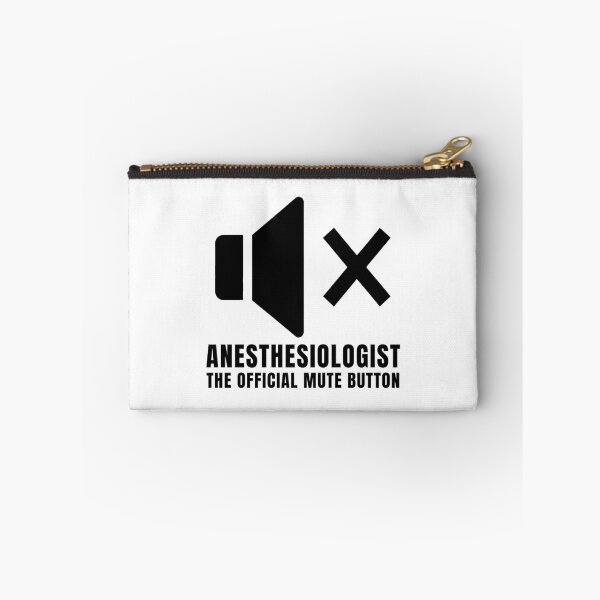Item preview, Rapid Sequence Induction Anesthesiologist - Official Mute Button Humor designed and sold by CrewGifted.