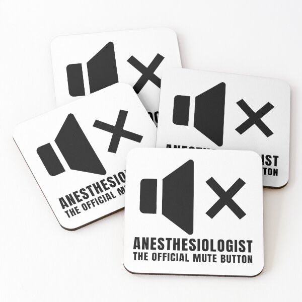 Item preview, Rapid Sequence Induction Anesthesiologist - Official Mute Button Humor designed and sold by CrewGifted.