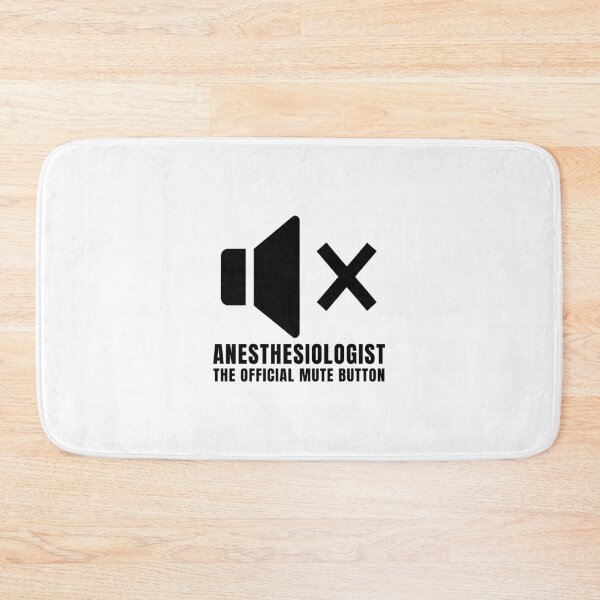 Item preview, Rapid Sequence Induction Anesthesiologist - Official Mute Button Humor designed and sold by CrewGifted.