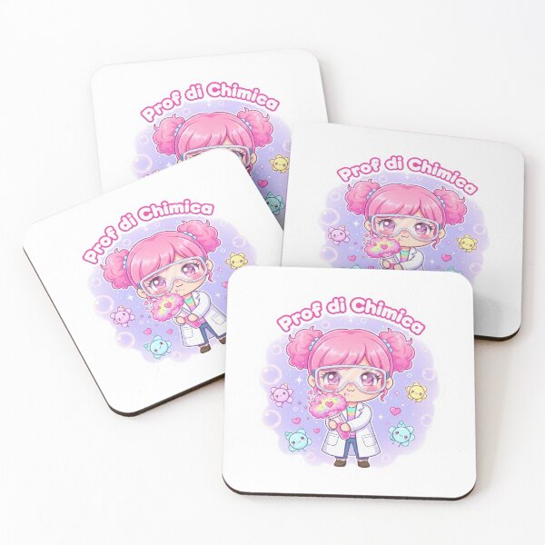 Item preview, Kawaii Prof Chimica Italiana Sticker Magia designed and sold by OrikuStudio.