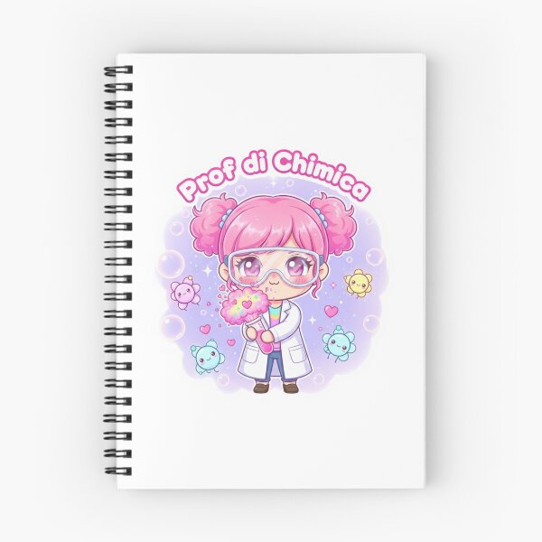 Item preview, Kawaii Prof Chimica Italiana Sticker Magia designed and sold by OrikuStudio.