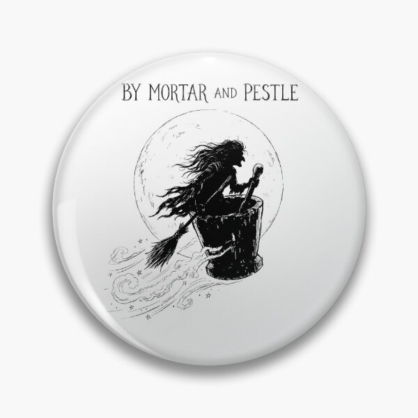 Item preview, By Mortar and Pestle - Baba Yaga Witch designed and sold by bapupa.