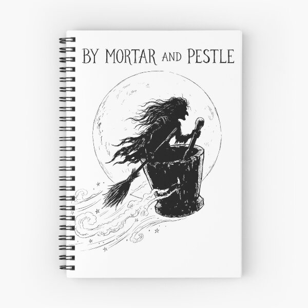 Item preview, By Mortar and Pestle - Baba Yaga Witch designed and sold by bapupa.