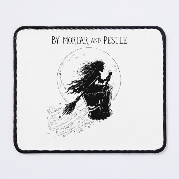 Item preview, By Mortar and Pestle - Baba Yaga Witch designed and sold by bapupa.