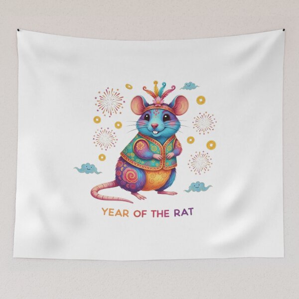 Item preview, YEAR OF THE RAT designed and sold by likbatonboot.