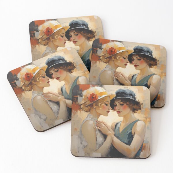 Item preview, Dreamy Lesbian Watercolor designed and sold by VFWChuck.