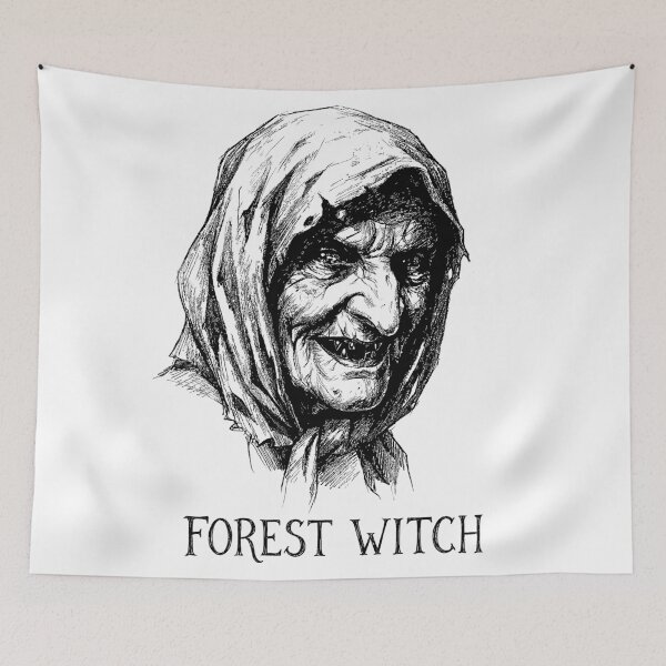 Item preview, The Iron-Toothed Crone - Baba Yaga Witch designed and sold by bapupa.