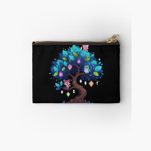 Item preview, Whimsical Fantasy Tree – Magical Night Forest Illustration designed and sold by Ramkumar2025.
