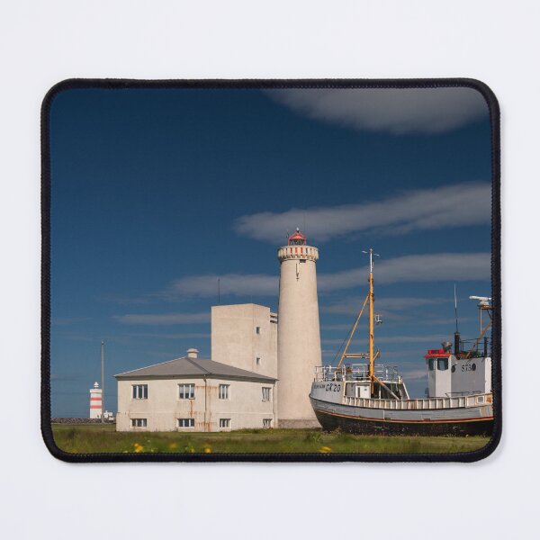 Item preview, Gardur Inn and Lighthouse designed and sold by DiFigianoPhoto.
